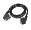 SCART MALE TO SCART MALE CABLE
<br>L=1.2M 
���ã����ӣ���SCART�ӿڣ��������е��豸