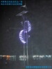 民权市民广场风光互补景观灯夜景