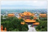 这就是大理最有名的景点崇圣三塔寺,站在最高处往下看,观洱海、大理、三塔、整个崇圣寺也尽收眼底