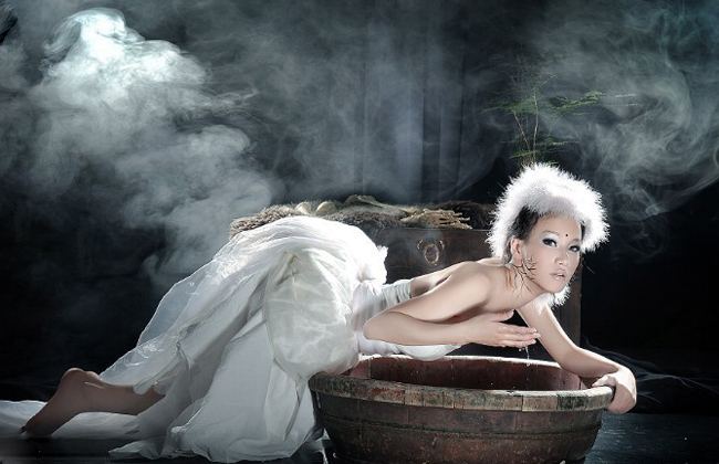 那只魅惑众生绝色<em>白狐</em> -<em>图片照片</em> - 阿里巴巴商