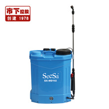 市下 背負式電動噴霧器16L農用打葯機消毒防疫打葯可充電SX-MD16I