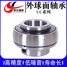 廠家直供外球面軸承UC206 UCP206 P206帶立式座農機 托輥球面軸承