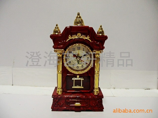 【仿古 欧式古典座钟 4色 精美礼品钟 工艺台钟