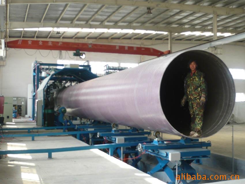 【玻璃钢管连续缠绕成型技术设备】