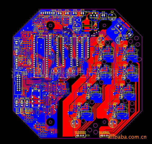 提供单面,双面、多层PCB 抄板、原理图设计开