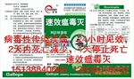 防治流行性感冒、非典型鸡瘟专用药-速效瘟毒灭