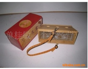 保健器具配件-竹制三眼艾灸盒-保健器具配件尽