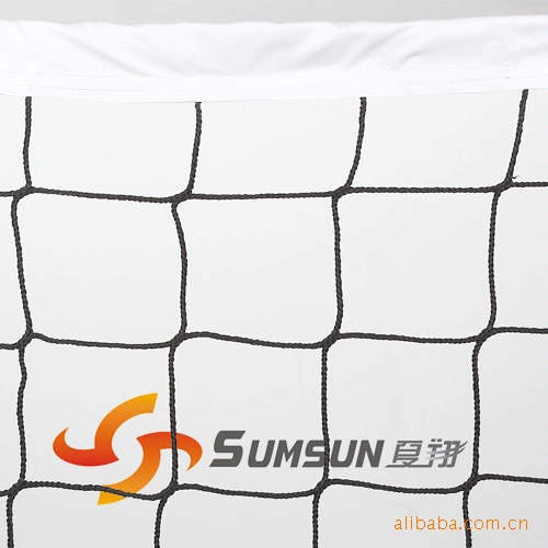 【休闲排球网,高密度聚乙烯绳编织而成的网体