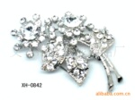 饰品胸针胸花批发 合金 韩式 水钻胸针胸花 842