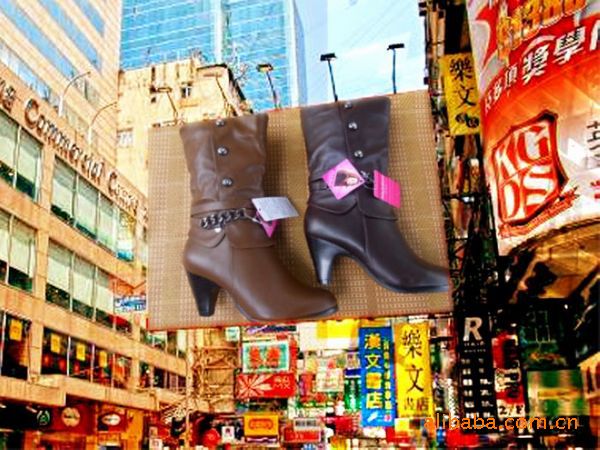 好红火』10新款<em>奇迪女鞋</em>女靴子容祖儿代言中