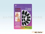 供应万圣节黑指甲套70414