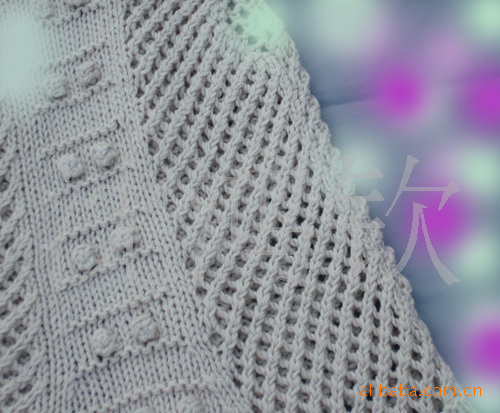 批发采购女式毛衣-<em>手工棒针</em>毛衣背心 长款毛衣