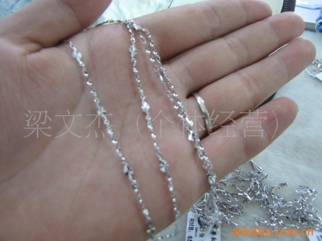 (一件起批)和生源银饰S925<em>银项链</em>永不退色 86