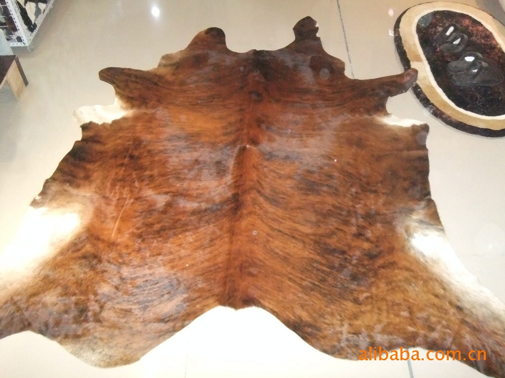 发采购地毯、地垫、挂毯-巴西进口牛皮地毯批