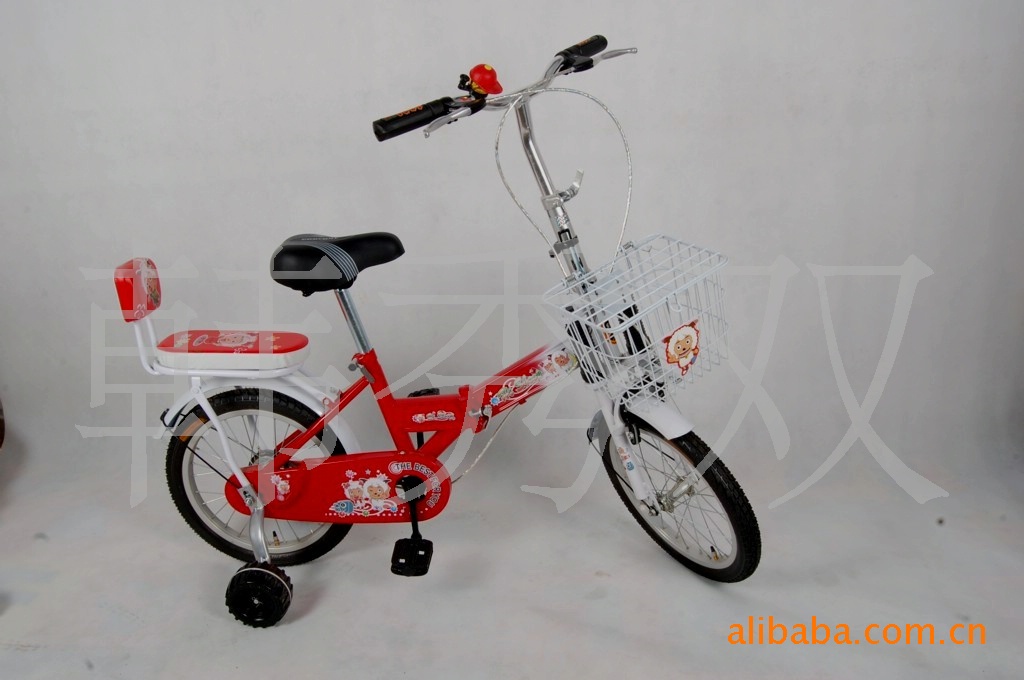 2011年普通新款大红色自行车图片,2011年普通
