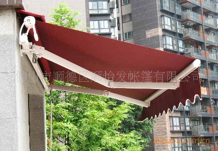 工厂定做户外伸缩阳蓬工厂,遮阳/遮雨篷,伸缩臂,铝臂,铁臂