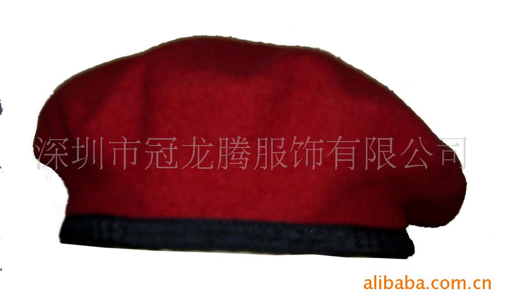 供应贝雷帽、女保安帽、制服帽、女士贝雷(图)