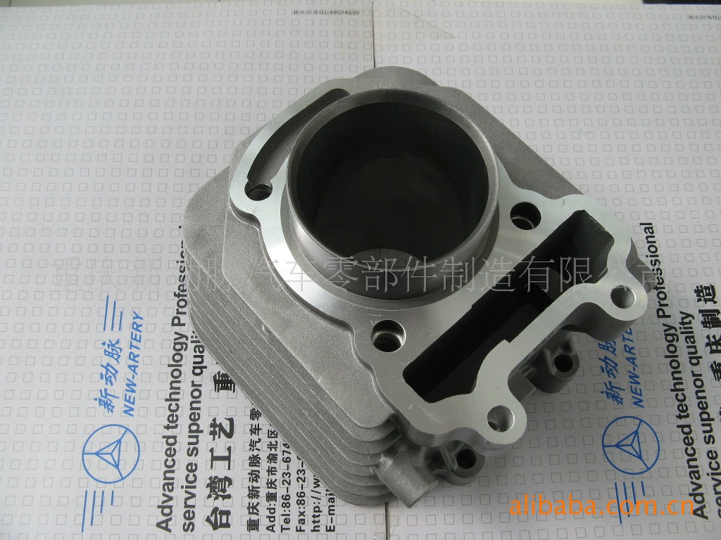 供应重庆产优质印度埃及BAJAJ摩托车气缸体