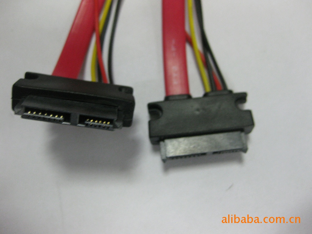 sata7p-7p电源线 供应排线ata66/100/133/150sata