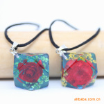 鲜花项链 淘宝热销 花之恋 时尚饰品