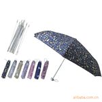 【热销产品防紫外线】晴伞超轻银光公仔雨伞