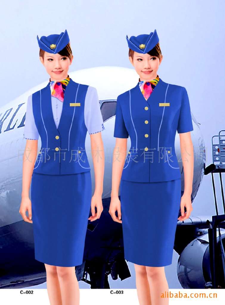应时尚空姐制服,供应时尚空姐制服生产厂家,供