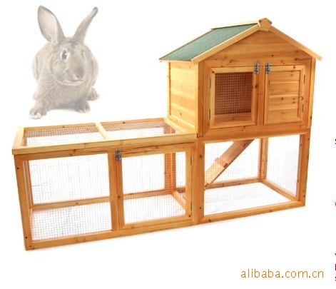 【热销款式新颖杉木兔子笼HYR31】价格,厂家,图片,宠物窝、笼,杭州猎狐工艺制品有限公司-马可波罗网