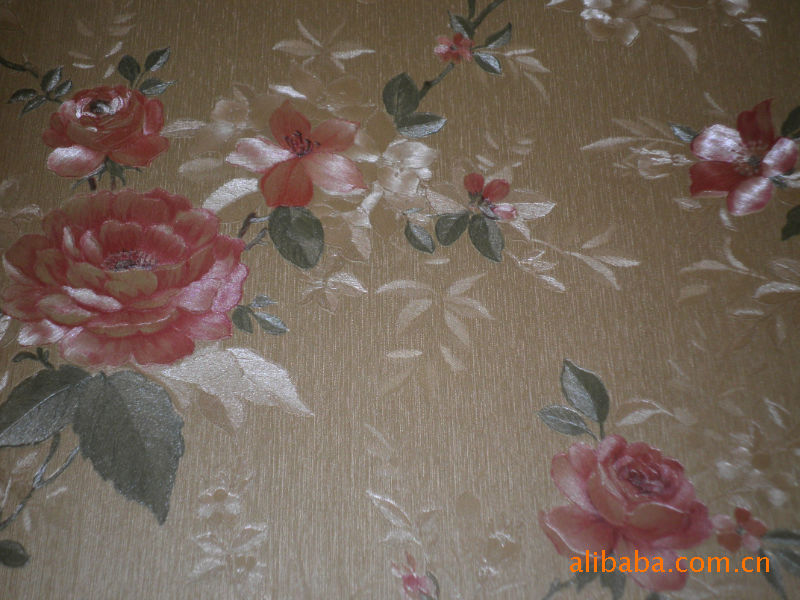 5.3平米pvc家装墙纸10卷起价格及生产厂家[黄