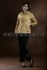 金黄魅力2010新款秋冬唐装棉衣的#a260