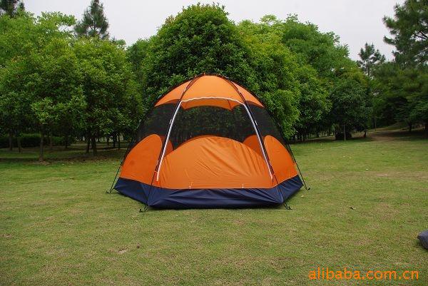 厂家直销蒙古包四人双层帐篷 户外用品加盟合