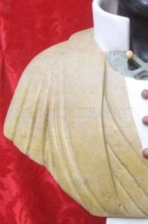 【长期供应 石雕 大理石雕塑 拼色半身像 <em>茶花女</em>