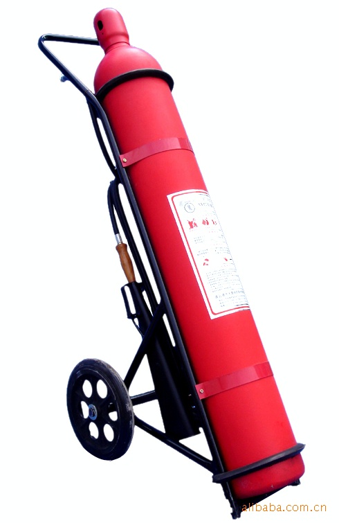 推车式二氧化碳CO2灭火器24KG!手提式灭火器