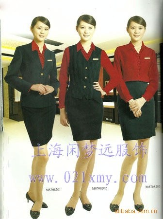 【超市商场员工工作服、商场工作服定做、买场