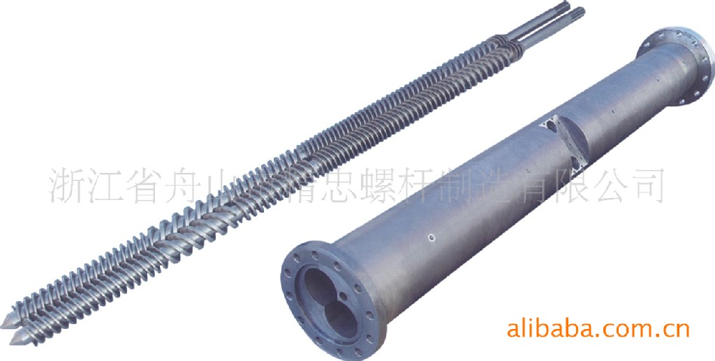 平双螺杆机筒