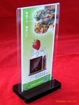 亚克力桌牌制品/桌牌台卡亚克力/广告桌牌