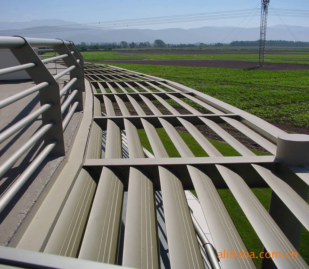 户外铝合金遮阳板遮阳百叶 _ 户外铝合金遮阳