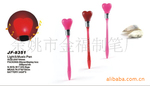 本厂直接供应情人节灯笔,灯笔,闪光笔,爱心灯笔
