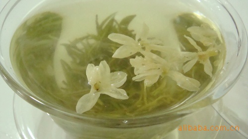 批发供应2014年碧潭飘雪,纯茉莉花茶,花香浓郁持久耐冲泡.