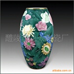 盛世花开梭子瓶 黄大师