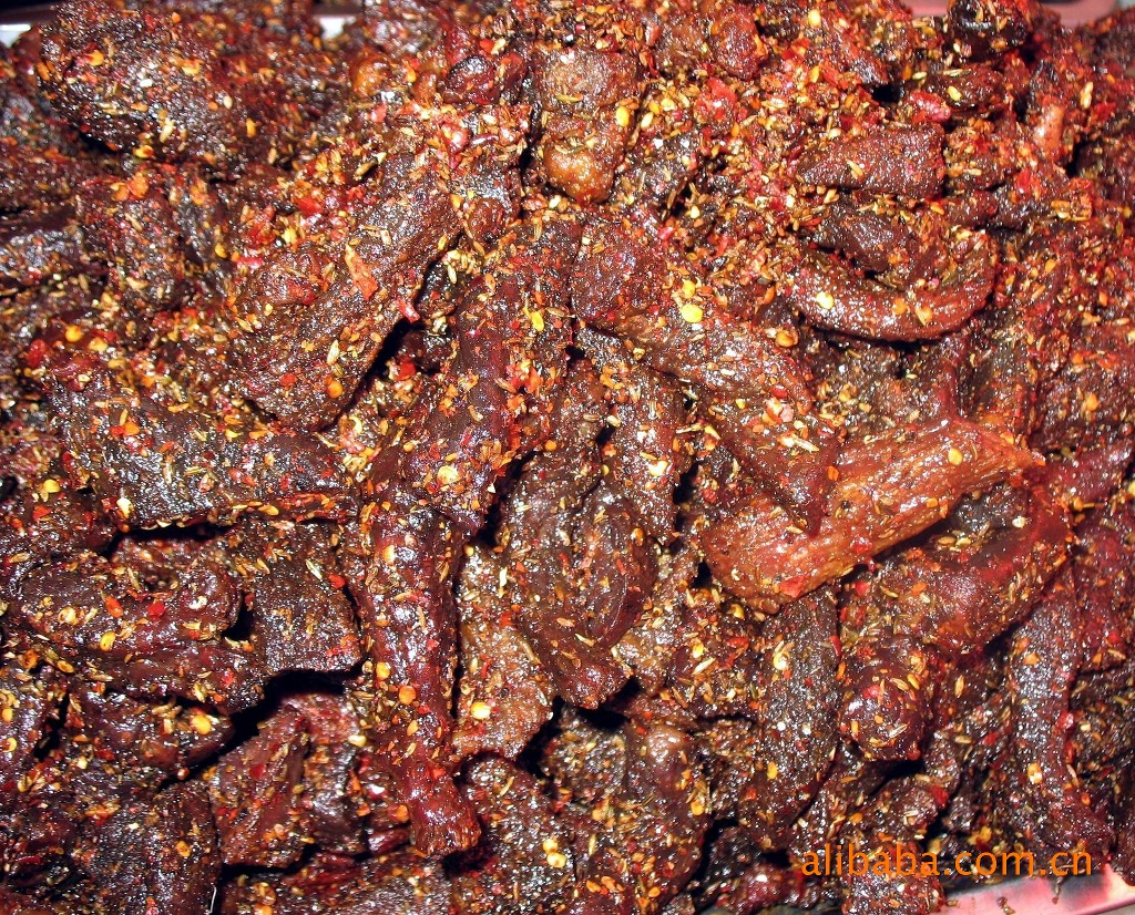 【内蒙古特产原产斡儿朵风干牛肉干原味,孜然