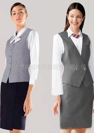 批发采购<em>女式马甲背心</em>-厂家定做女式正装马甲