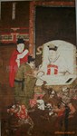 云天书画珂罗版高仿真字画宋 陆信忠地藏十王图之八