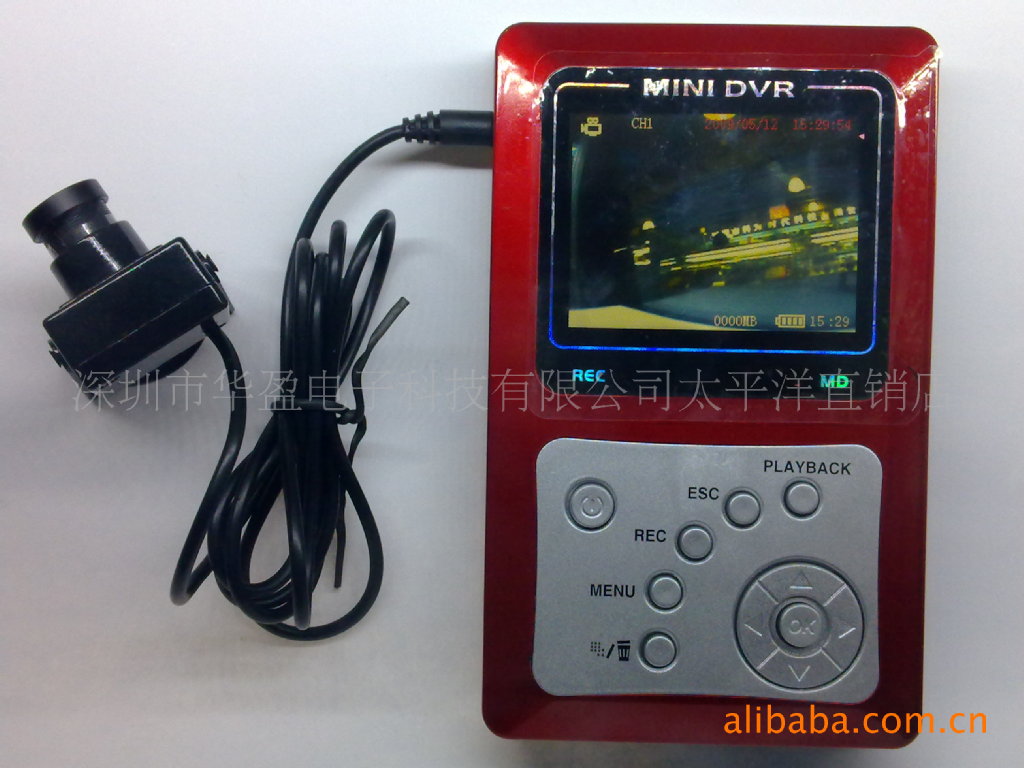 DVR S008带显示屏 带预录功能 带移动侦测 带