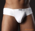 男士內褲 男式內褲Manstore系列白色三角一件批發代理情趣內褲