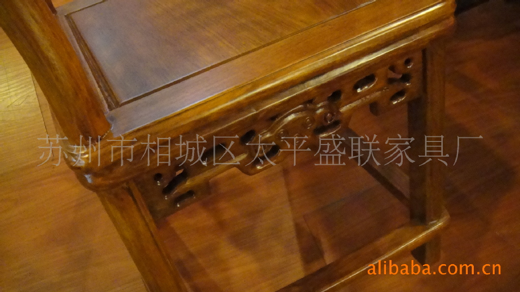 家具餐桌餐桌/仿红树明式红木/中式古南沙红木家具城湾图片