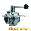 不锈钢卫生级快装碟阀,焊接碟阀(图)