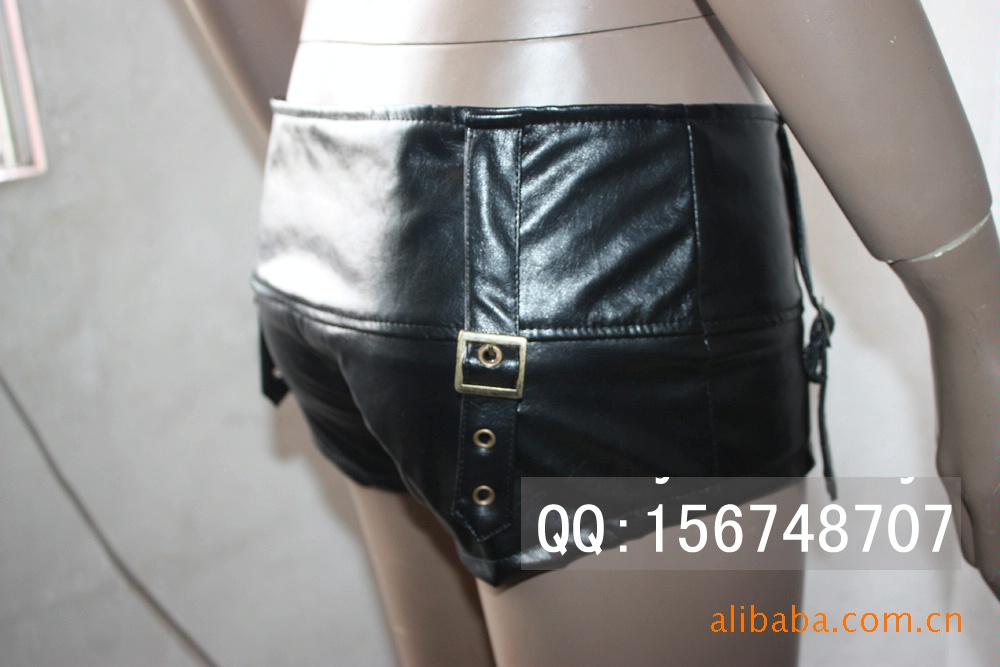 ds<em>舞蹈</em>街舞钢管舞ktv夜店领舞低腰<em>皮短裤</em>,ds舞