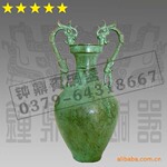 青铜器|仿古青铜器|酒器|壶|家居摆件|高端礼品|小双龙耳盘口壶