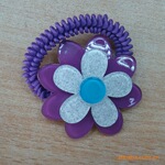 【厂家供应】亚克力皮筋发卡(可来样订做)