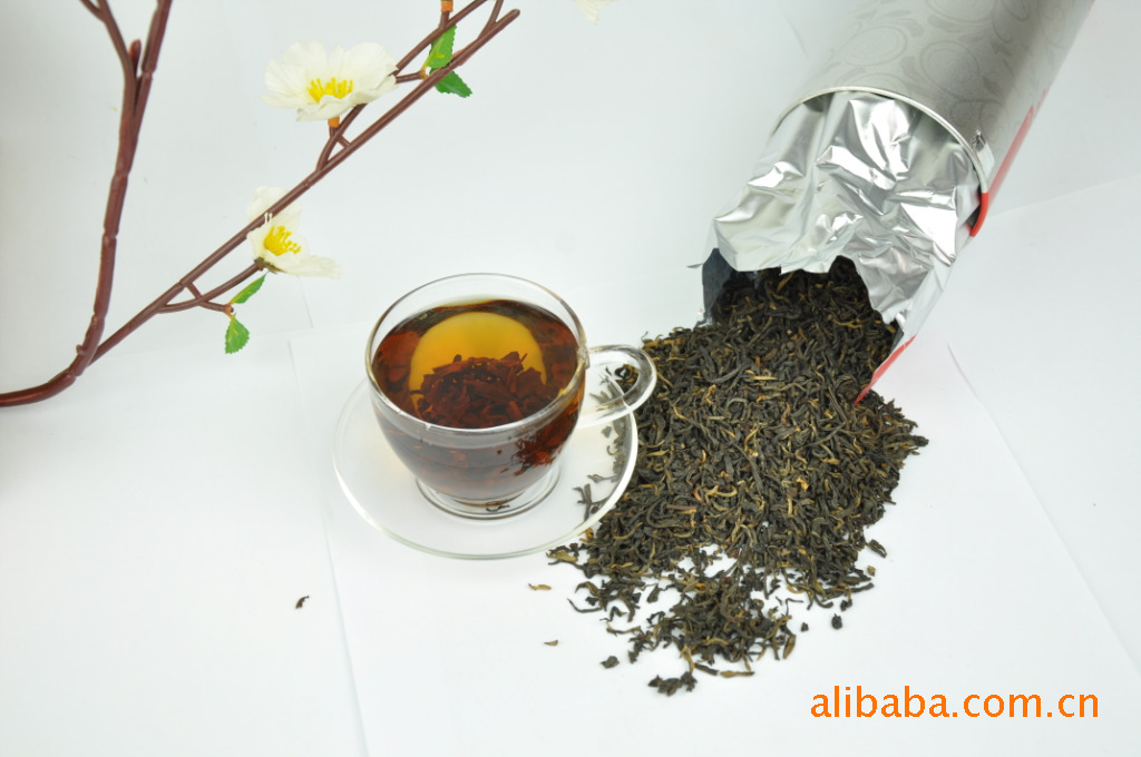 黑茶-供应澜沧号【宫庭女儿茶】散茶批发(